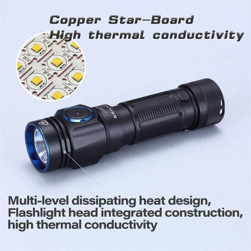 Skilhunt M150 V3 750 Lumen USB Rechargeable Flashlight