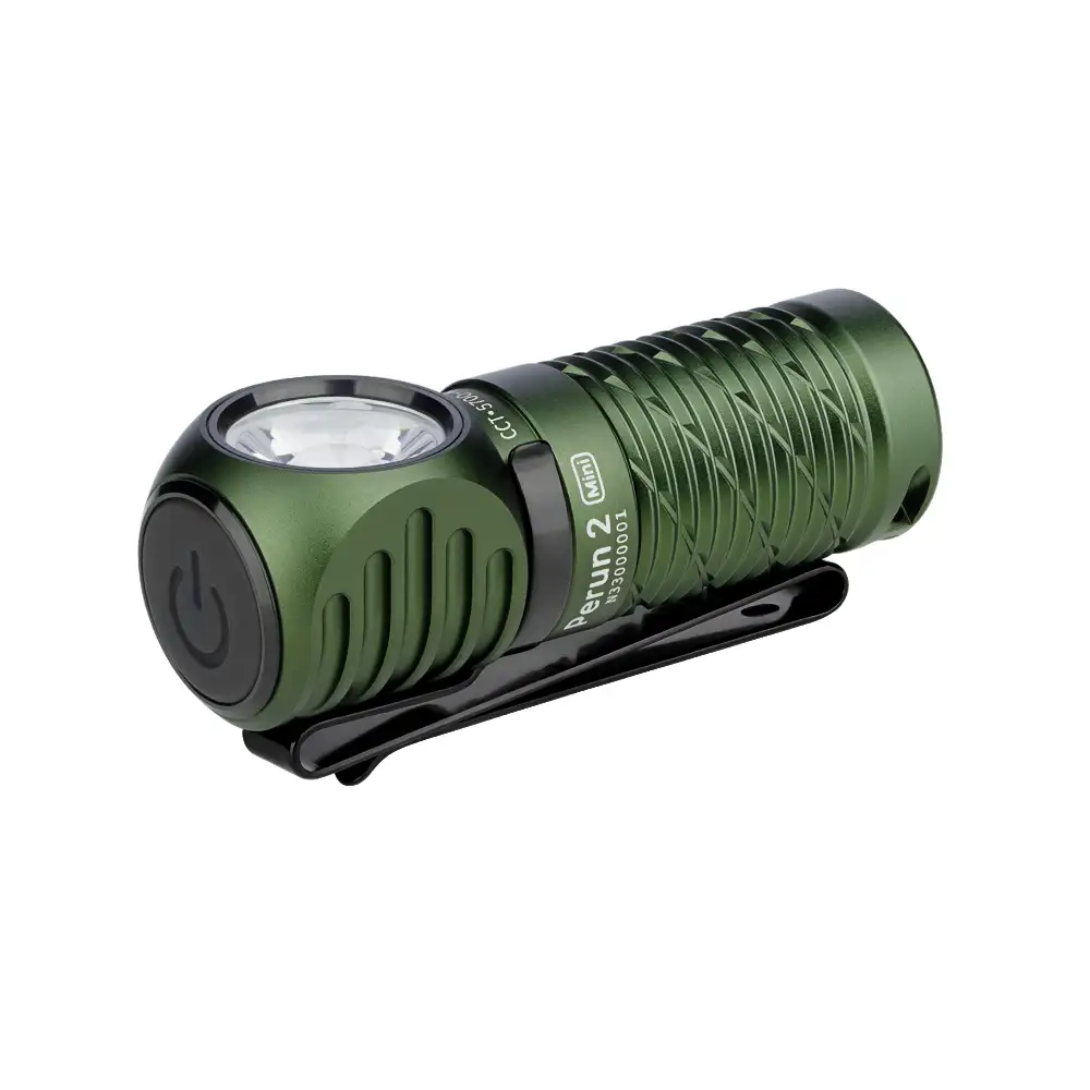 Olight Perun 2 Mini Rechargeable Right-Angle Headlamp