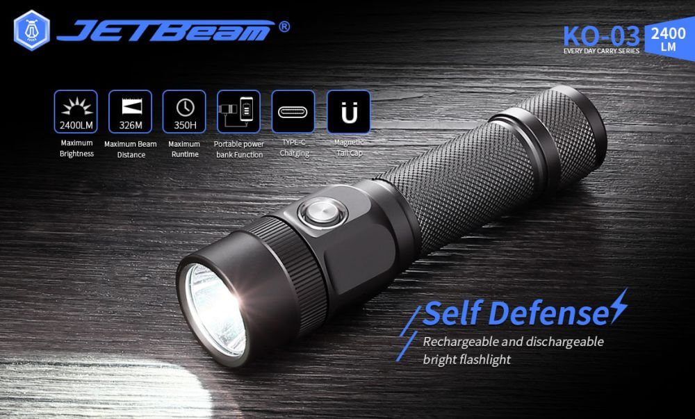 Jetbeam KO-03 EDC Flashlight