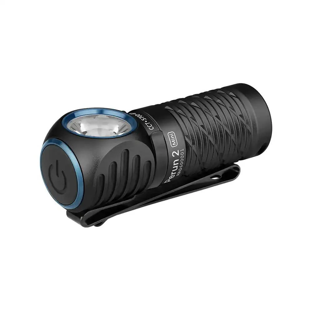 Olight Perun 2 Mini Rechargeable Right-Angle Headlamp