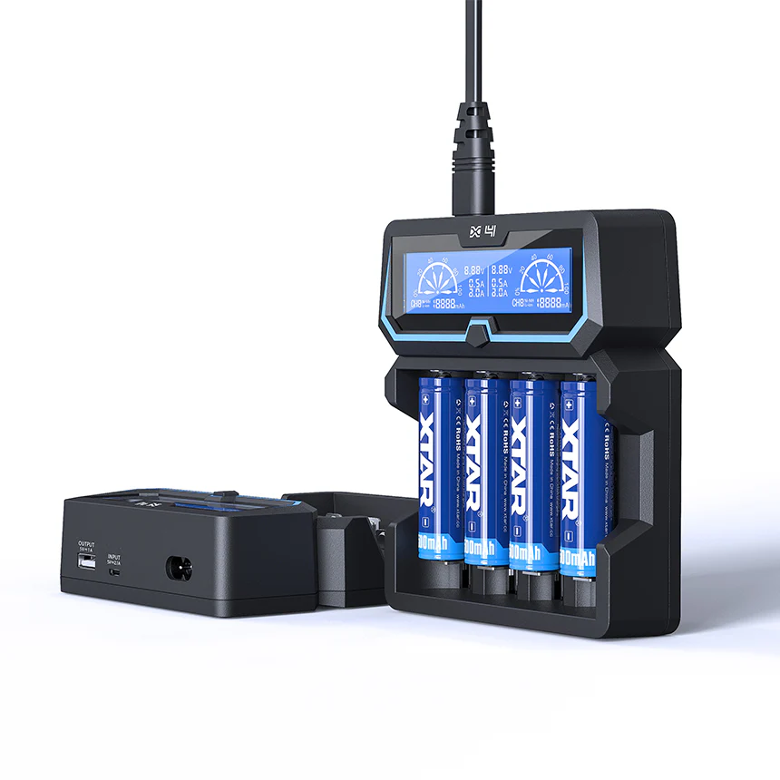 XTAR X4 18650 Fast Battery Charger