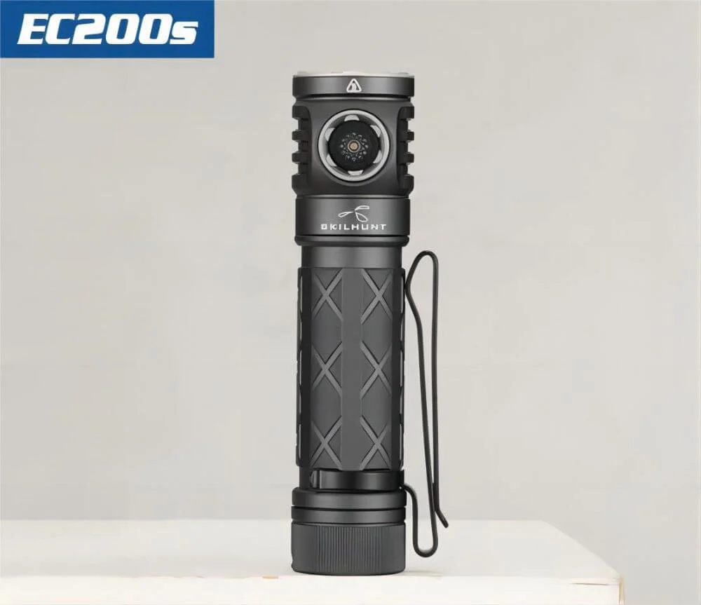 Skilhunt EC200S Dual Channel USB-C Rechargeable Powerful EDC flashlight