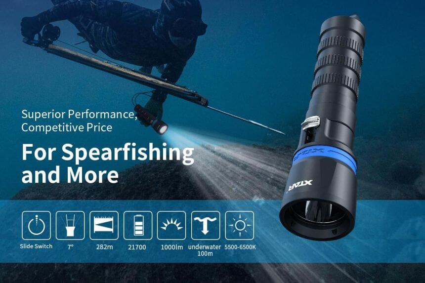 XTAR DS1 Diving Flashlight