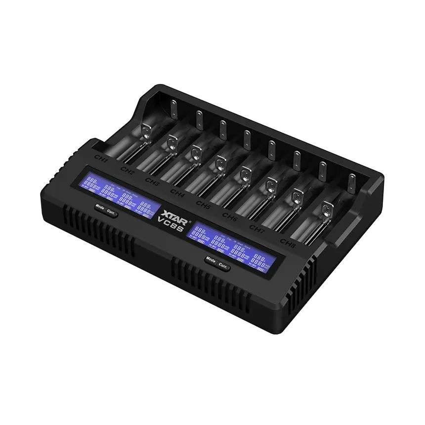 XTAR VC8S Multifunctional Battery Charger