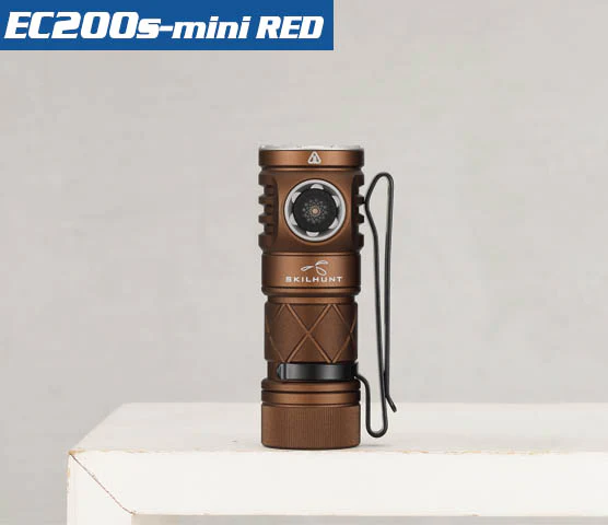 Skilhunt  EC200S-Mini RED 2100 lumens EDC Flashlight