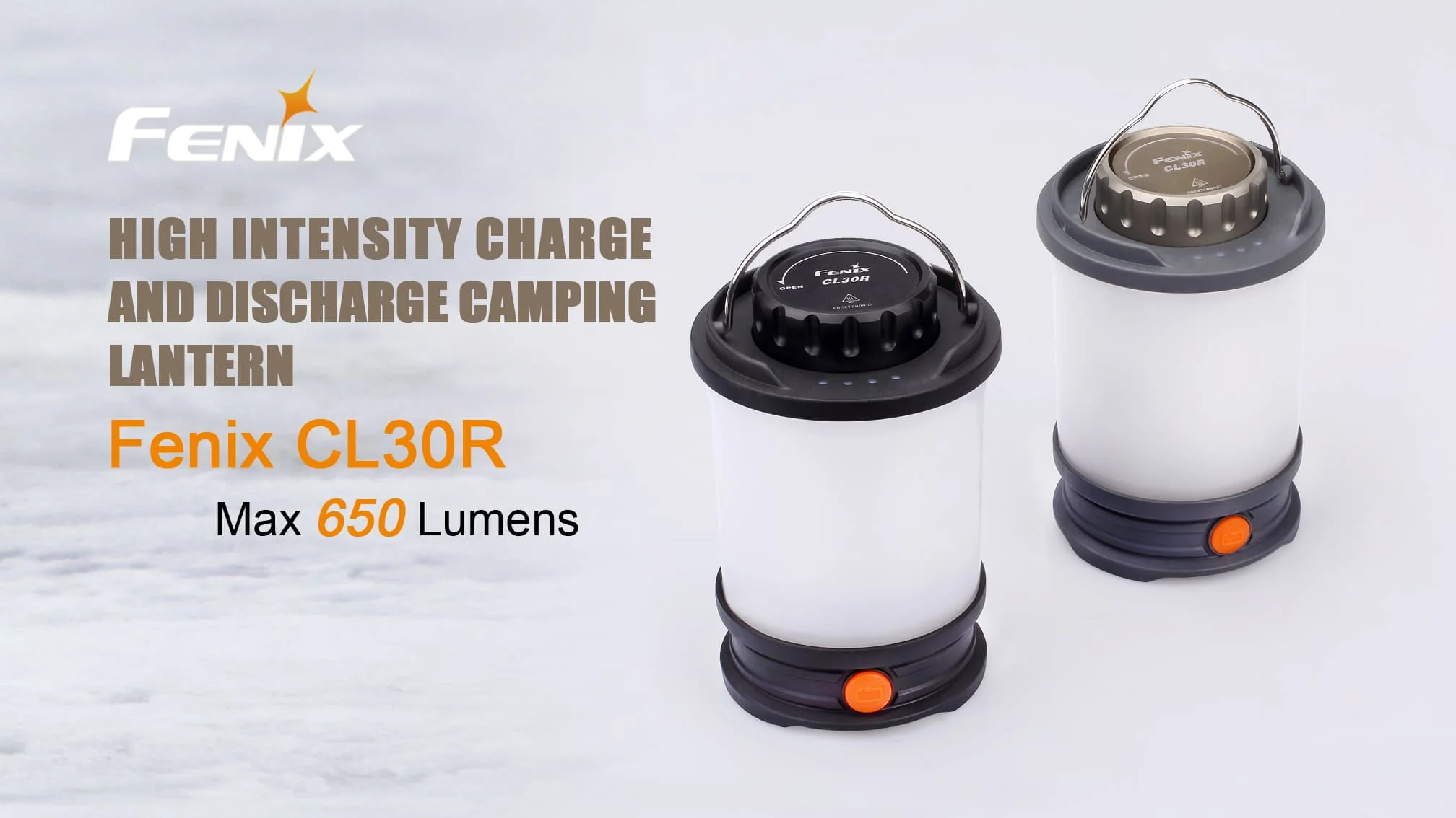 Fenix CL30R Micro-USB rechargeable Camping lantern