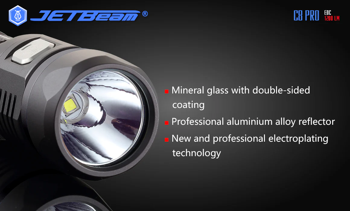 Jetbeam C8 PRO Outdoor Flashlight