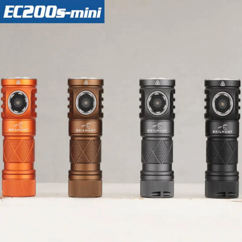 Skilhunt EC200S-Mini 2100+570 lumens Dual Channel EDC flashlight