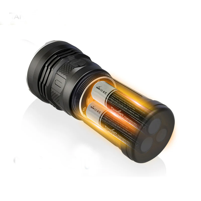 TANK007 KC11 Outdoor Strong Light LED Flashlight