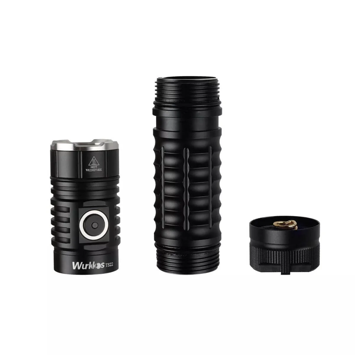 Wurkkos TS22 USB C Rechargeable 21700 LED Flashlight