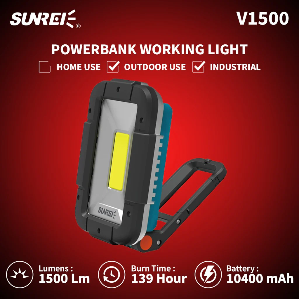Sunrei V1500 Emergency COB Floodlight