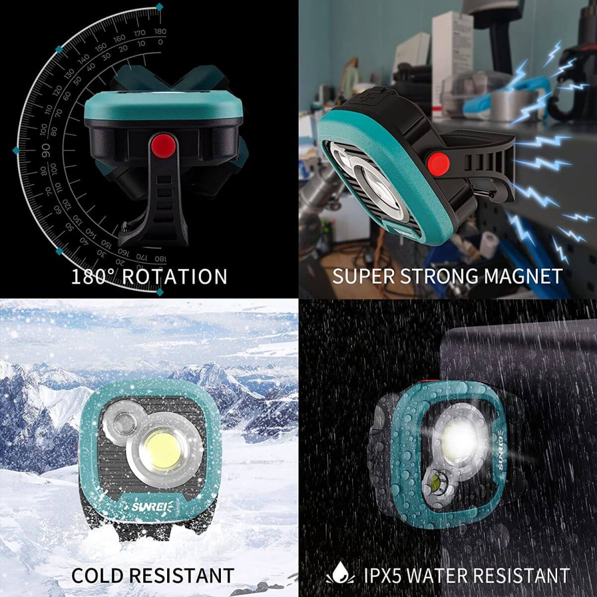 Sunrei CL1600 Rechargeable Worklight