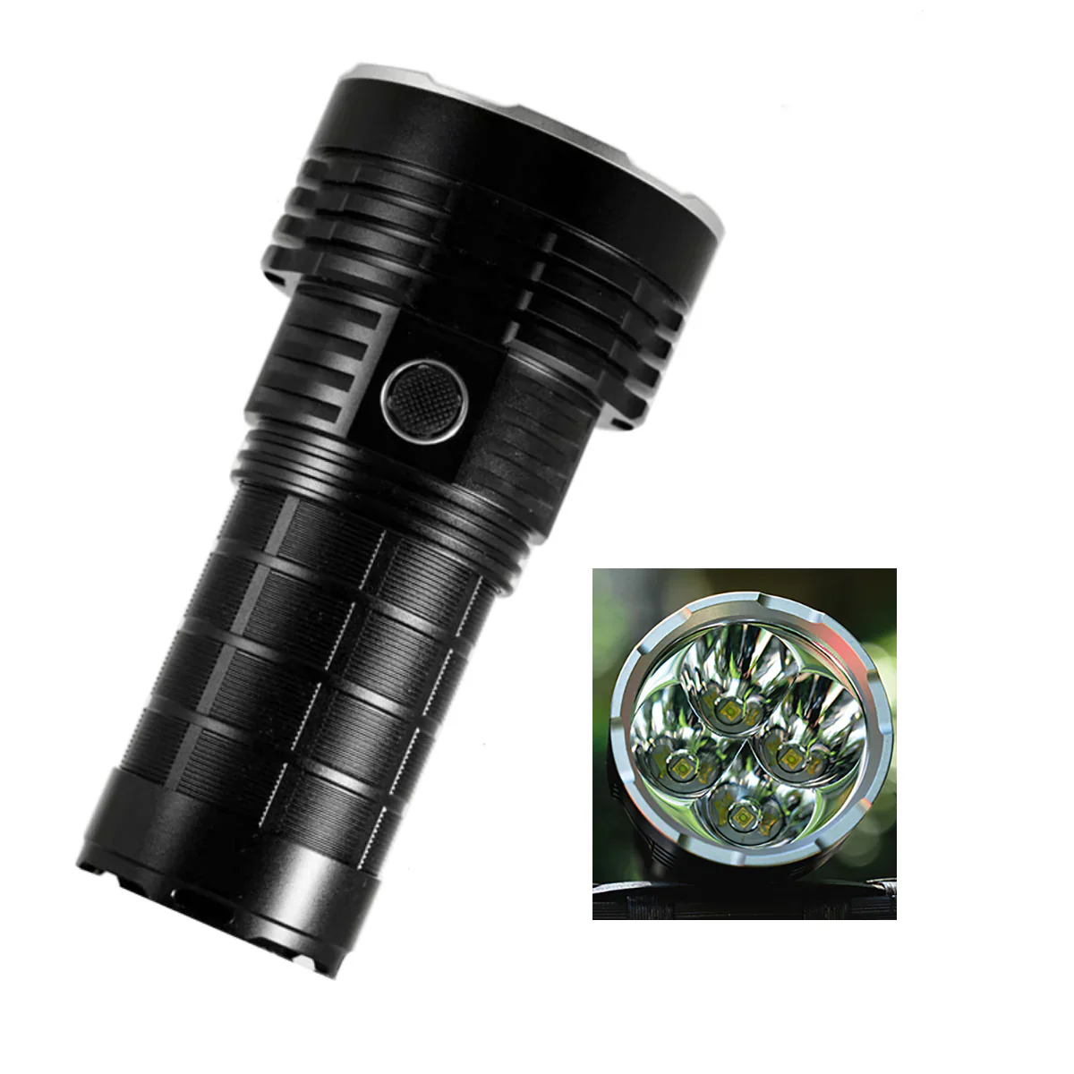 HaikeLite HT50 PRO 4*G50 8000lm 1600m LED Flashlight