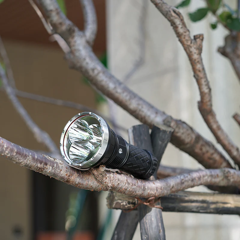 Haikelite HK90 3*Luminus SBT90 18000 Lumens Powerful Flashlight