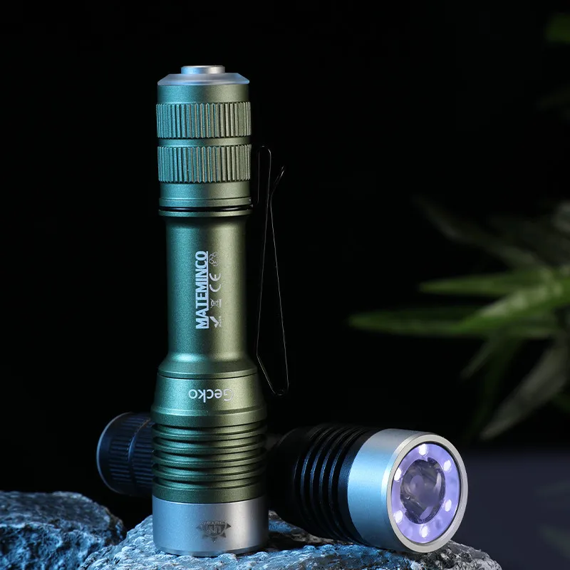 Mateminco GECKO UV USB-C Rechargeable LED Flashlight