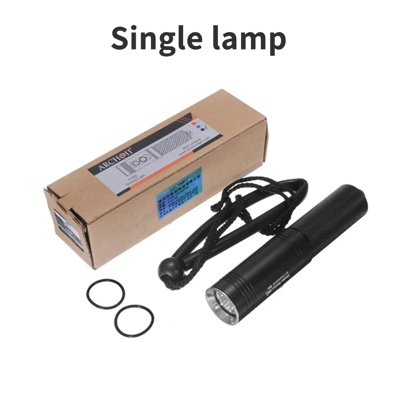 ARCHON V10S Scuba diving flashlight 1200 lumen dive torch