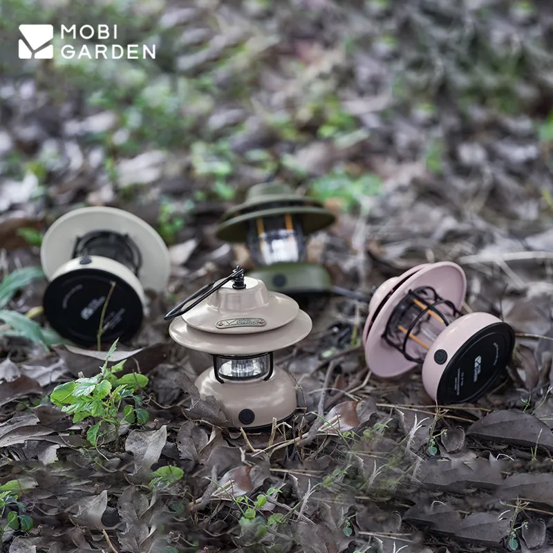 MOBI GARDEN Star Wish-Retro Portable Camping Lantern