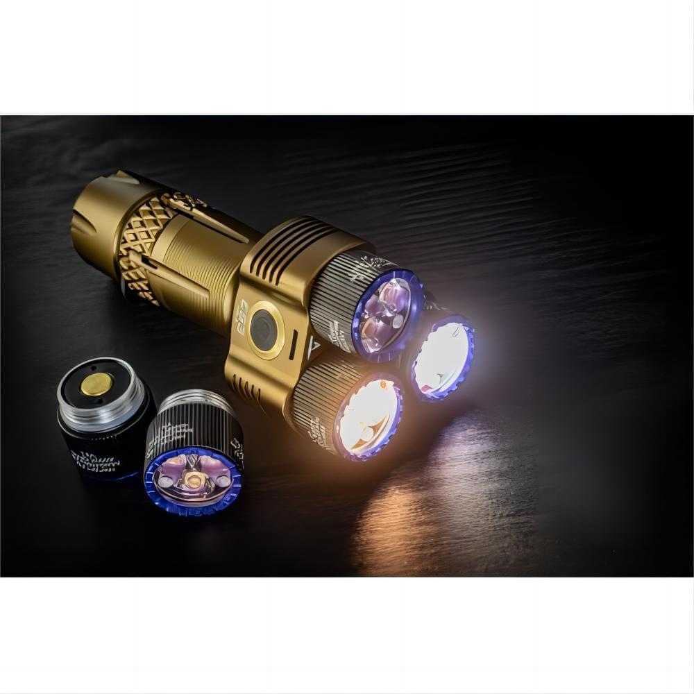 Niwalker ES3 Triple Heads Monster Multipurpose flashlight
