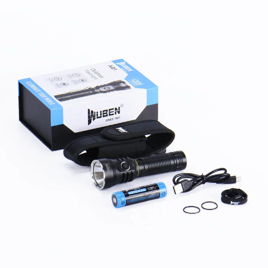 WUBEN A21 Handheld 4200 Lumen LED Flashlight