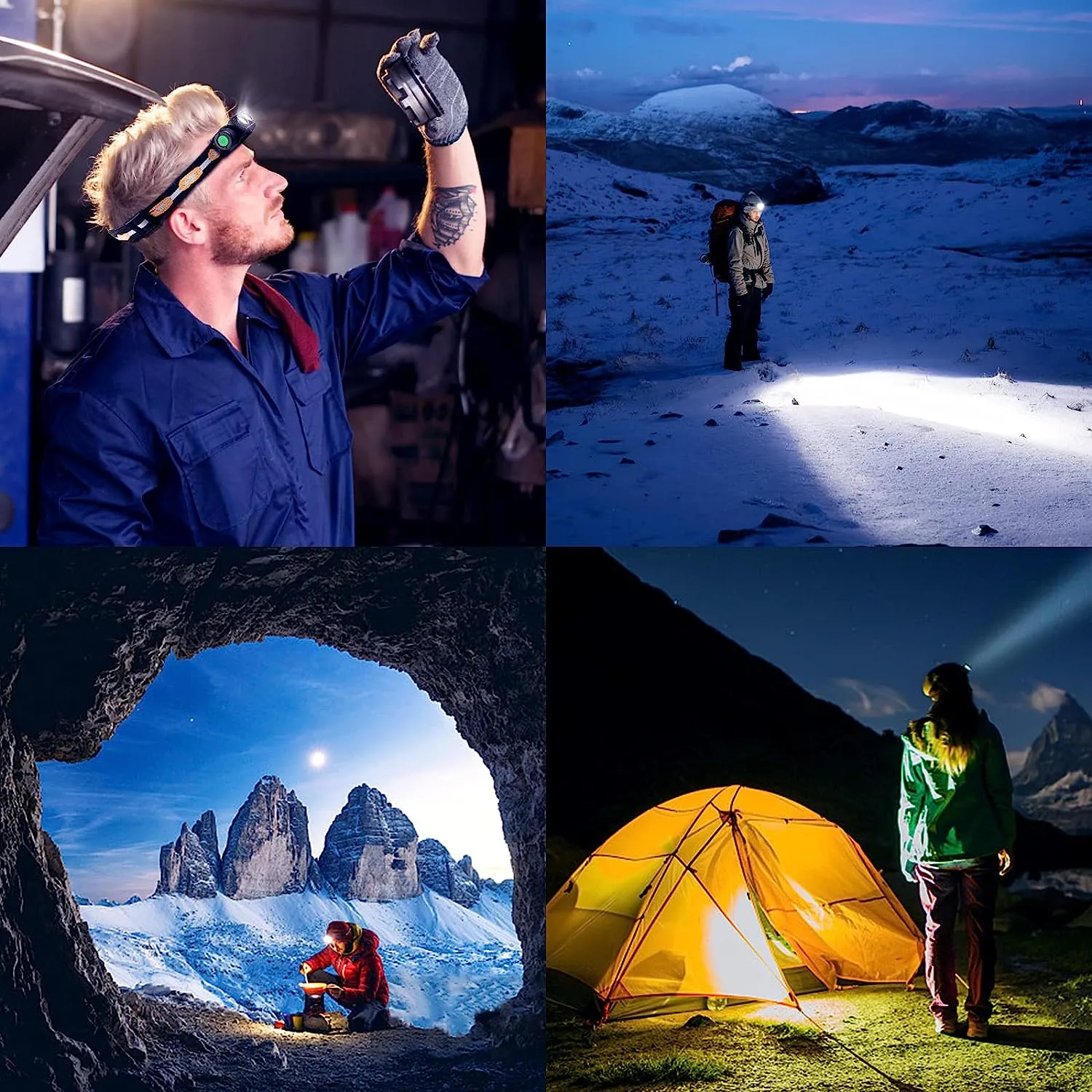 Wurkkos H25L USB Rechargeable 1200LM 18650 Headlam