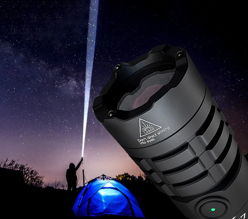 TANK007 PTL01 High-power White Laser Tactical Flashlight