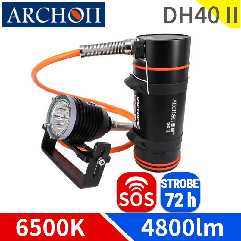 ARCHON DH40 II 6500K diving light