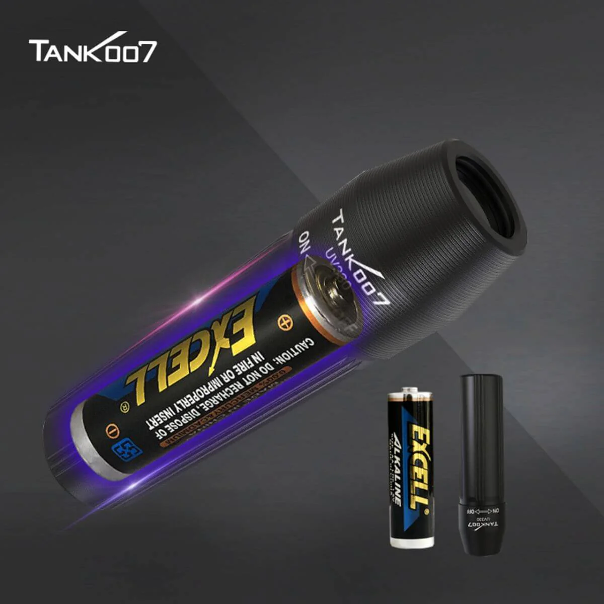 Tank007 UV330 MINI Ultraviolet Flashlight