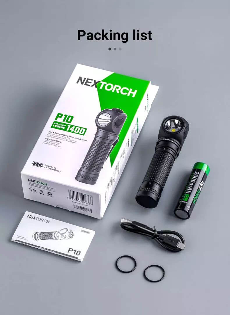 Nextorch P10 Multi-usage Right Angle Flashlight