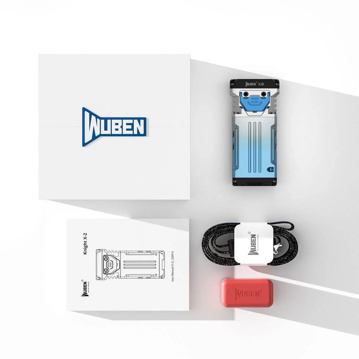 Wuben Lightok X2 2500lumen USB-C Rechargeable EDC Flashlight