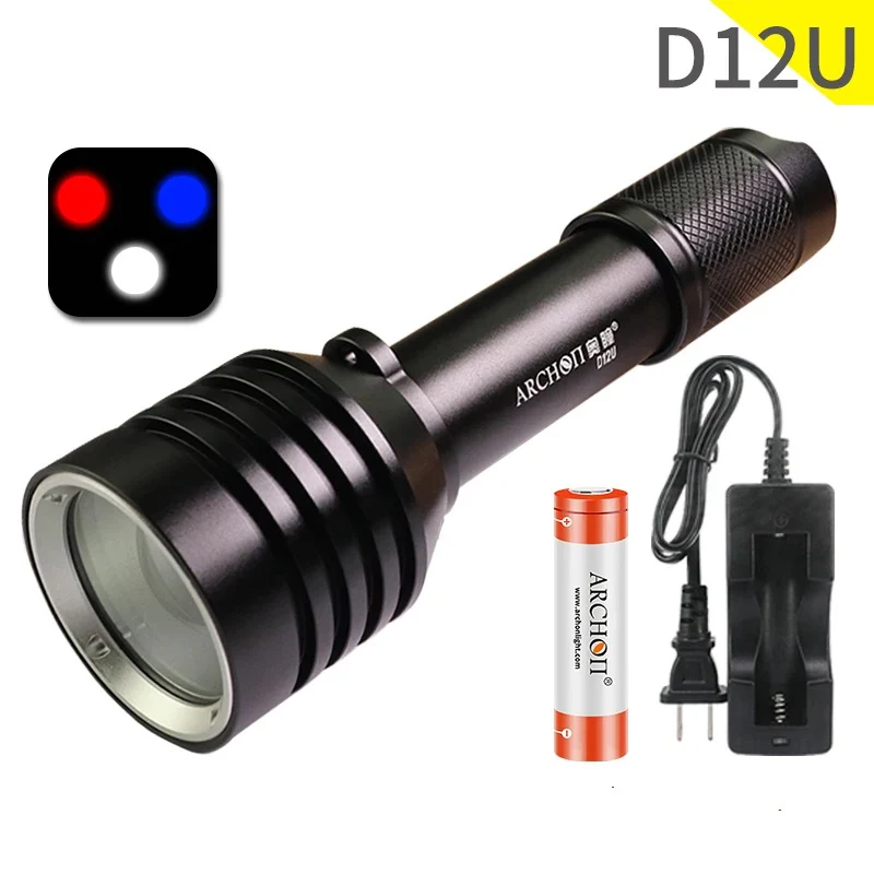 ARCHON D12U Zoom diving video light