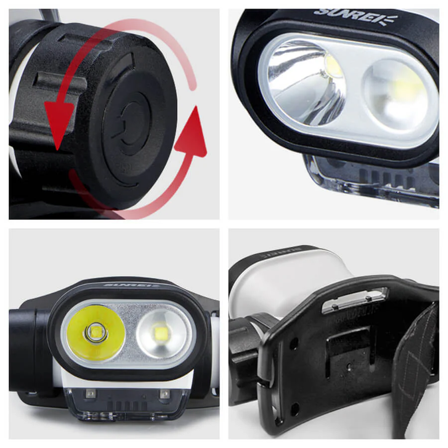 Sunrei MUYE 3 Induction Style 570lm Headlamp