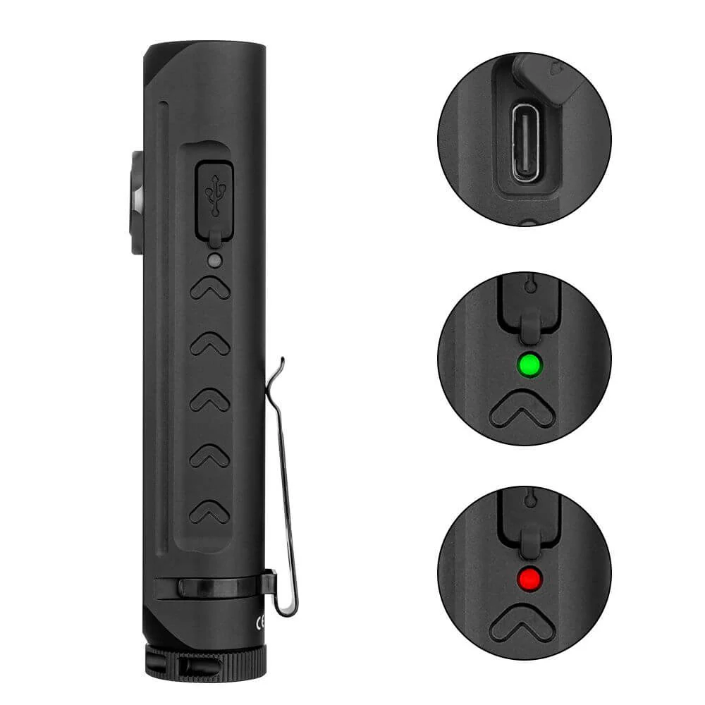 Sofirn IF24 2000lm USB C Rechargeable RGB Flashlight