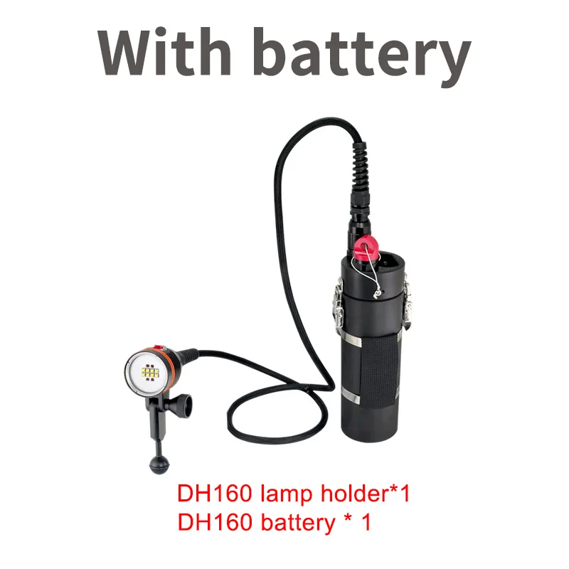 ARCHON DH160 Large diving photography headlight