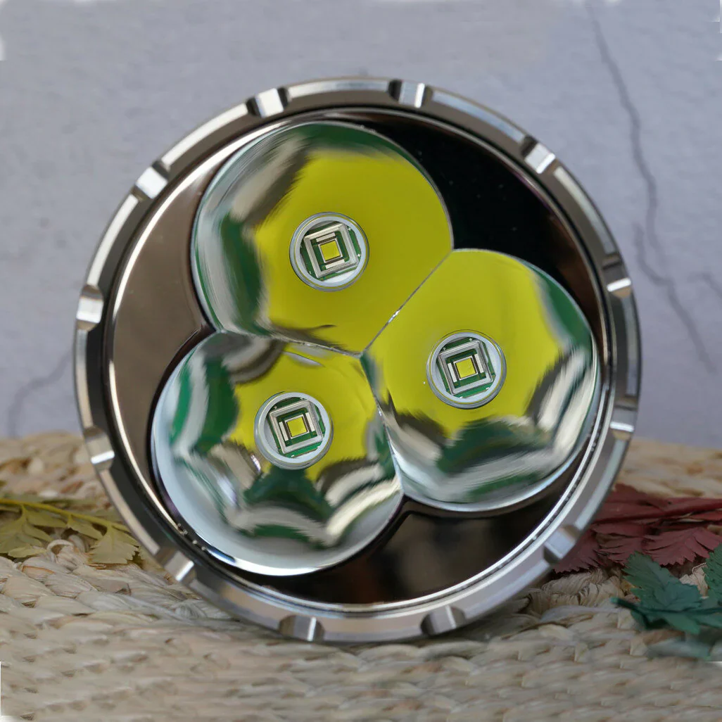 Haikelite HK90 3*Luminus SBT90 18000 Lumens Powerful Flashlight