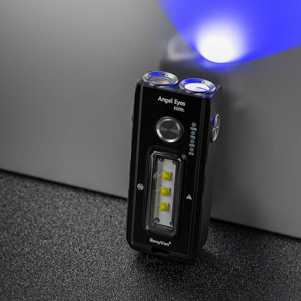 RovyVon Angel Eyes E200r Red and Blue Side