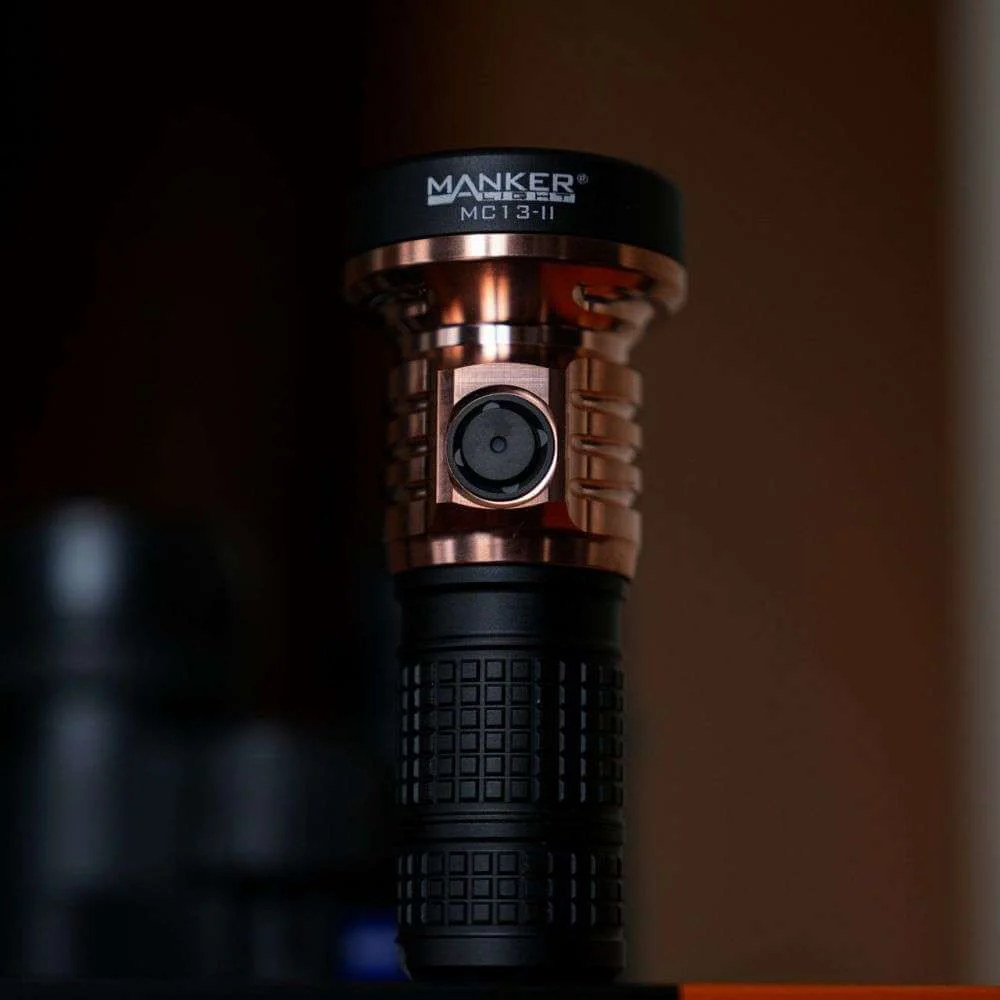 Manker MC13 II SBT90.2 Pocket EDC Flashlight - Copper & Aluminum