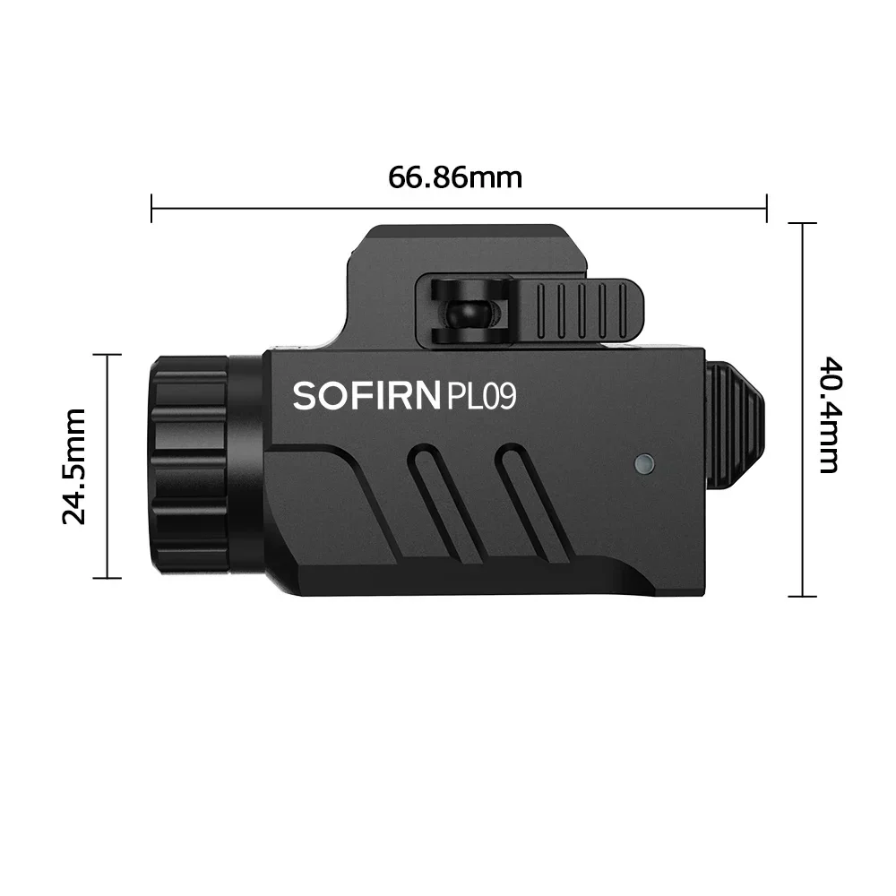 SOFIRN PL09 1600lm Rechargeable Weapon Flashlight