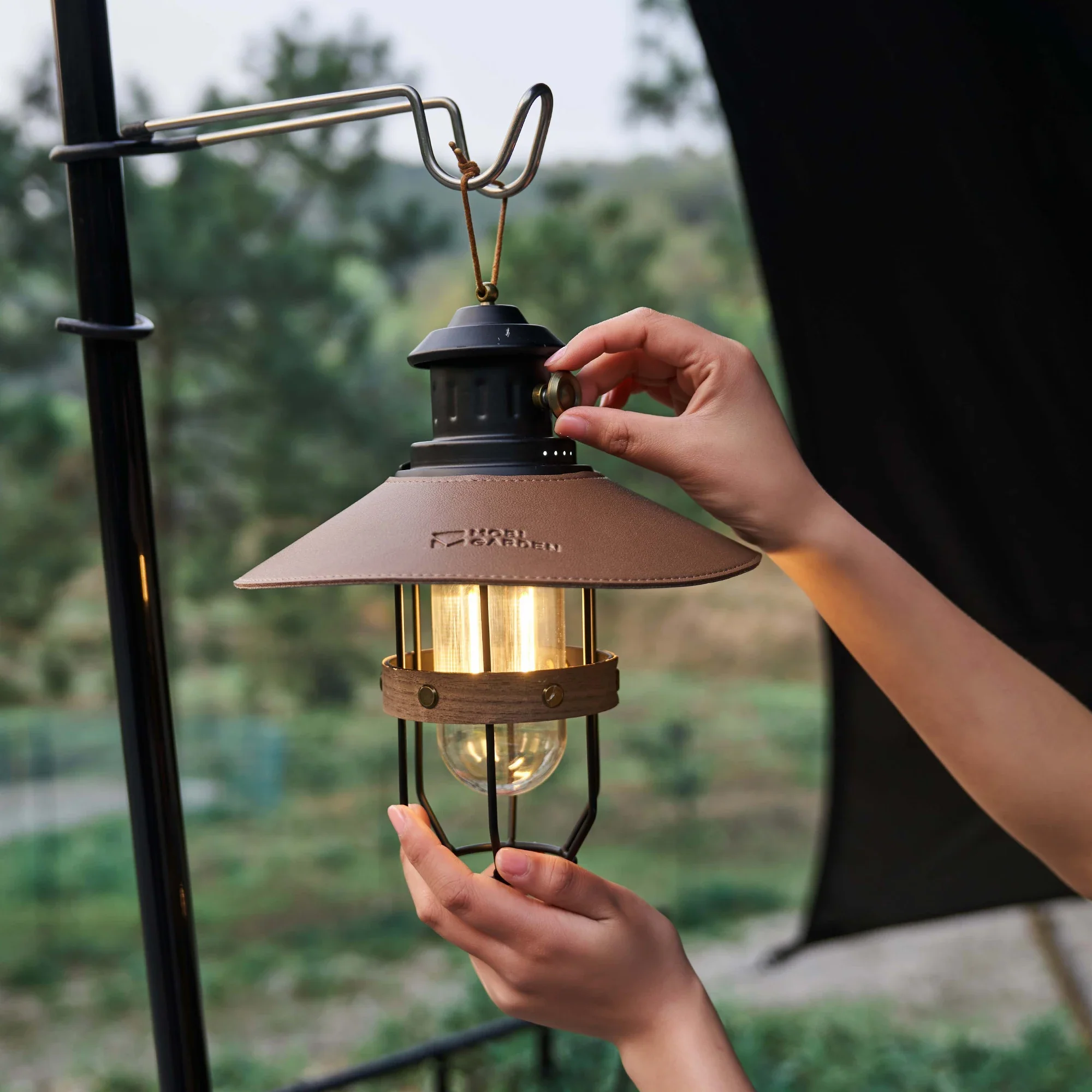MOBI GARDEN Hanging and Stand Flexibility Camping Lantern
