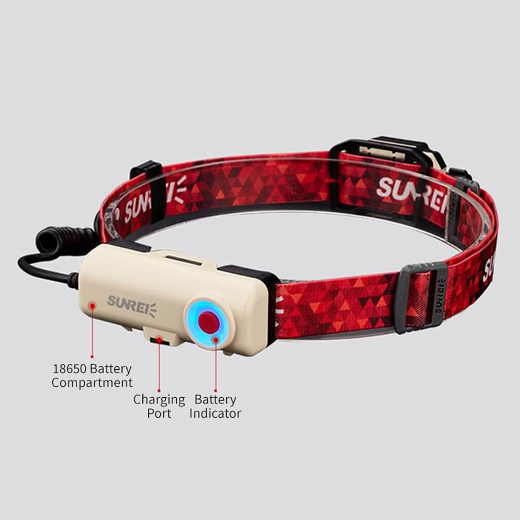SUNREI MUYE2 Zoomable Sensor Rechargeable Headlamp