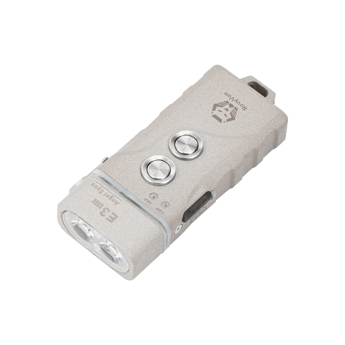 Rovyvon Angel Eyes E3 (G2) AAA Battery EDC Flashlight