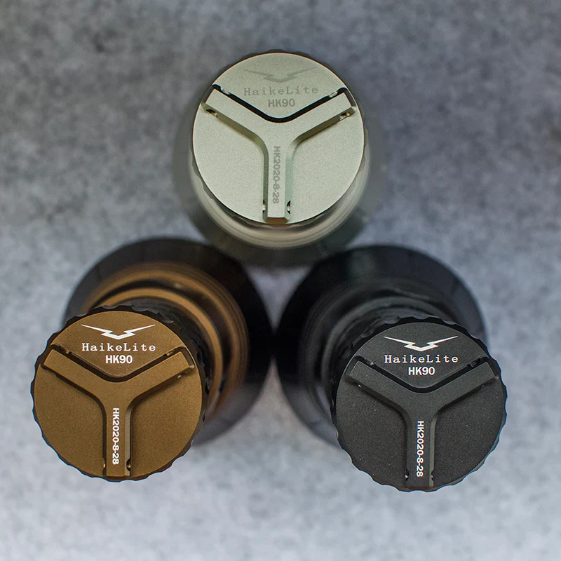 Haikelite HK90 3*Luminus SBT90 18000 Lumens Powerful Flashlight