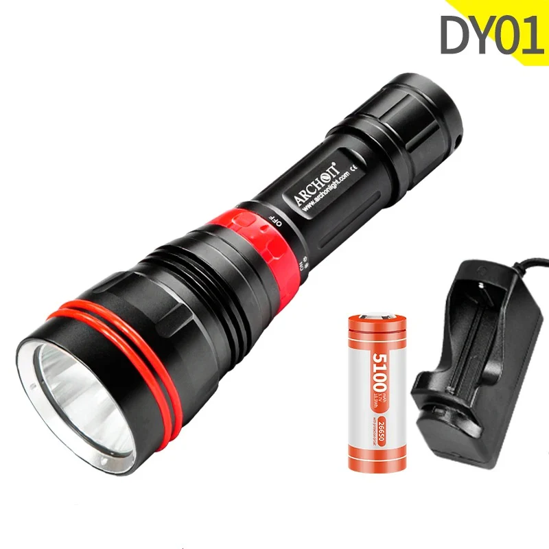 ARCHON DY01 WY07 1000 lumen diving ligh dive flashlight