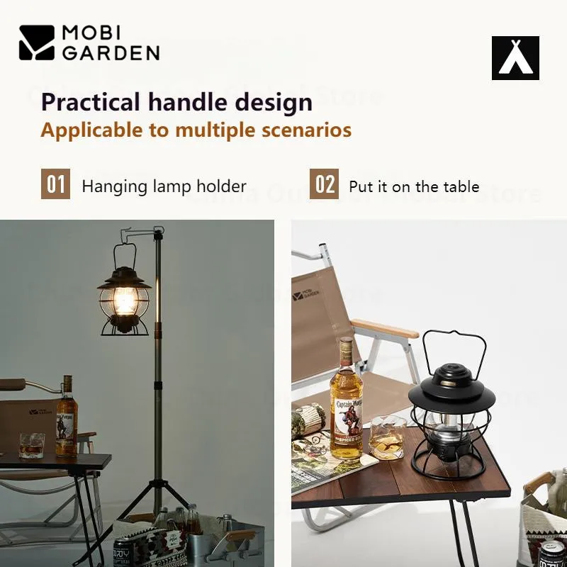 MOBI GARDEN Star Wish-Retro Portable Lanterns