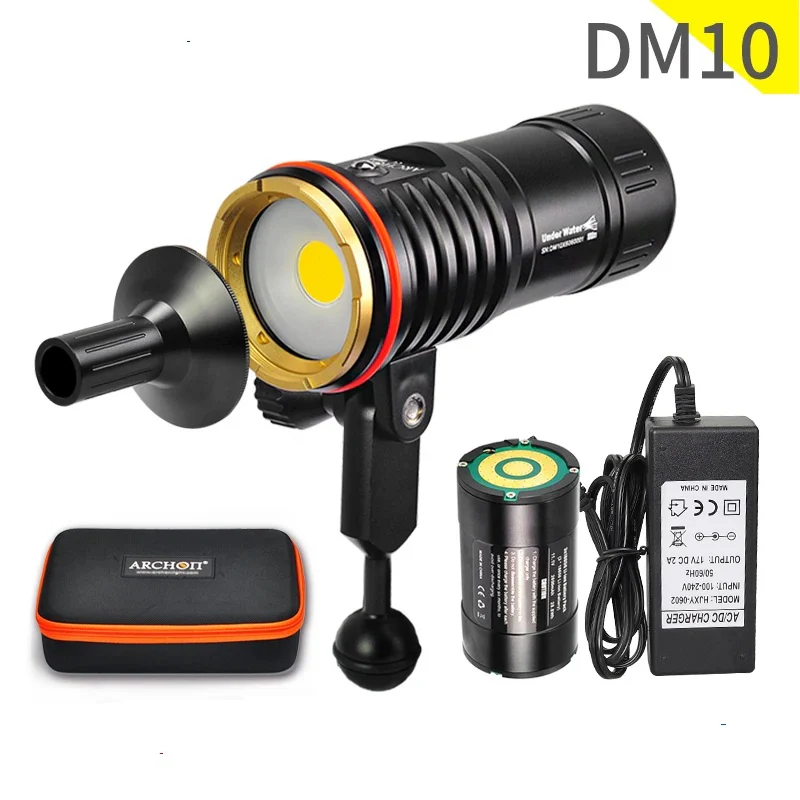 ARCHON DM10 5500K 2700lumen diving photoraphy light