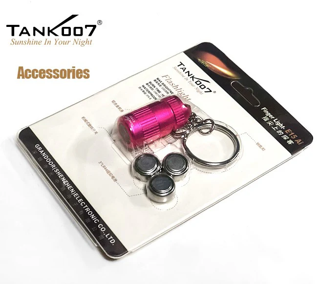 TANK007 E15 Ai Mini Keychain Flashlight