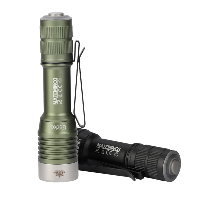 Mateminco GECKO UV USB-C Rechargeable LED Flashlight