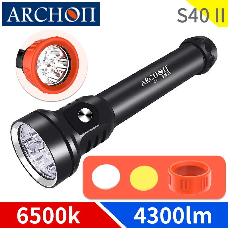 ARCHON S40 II 4300lm diving lighting