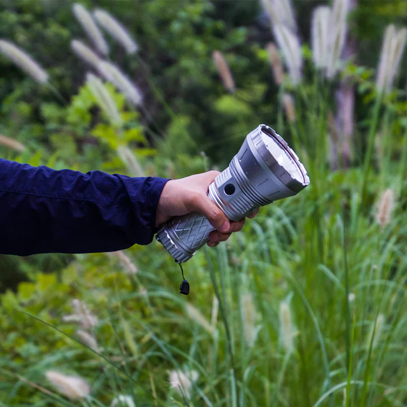 Haikelite HK90 3*Luminus SBT90 18000 Lumens Powerful Flashlight