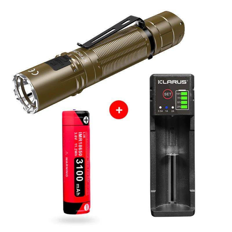 KLARUS XT2CR Pro Tactical Flashlight