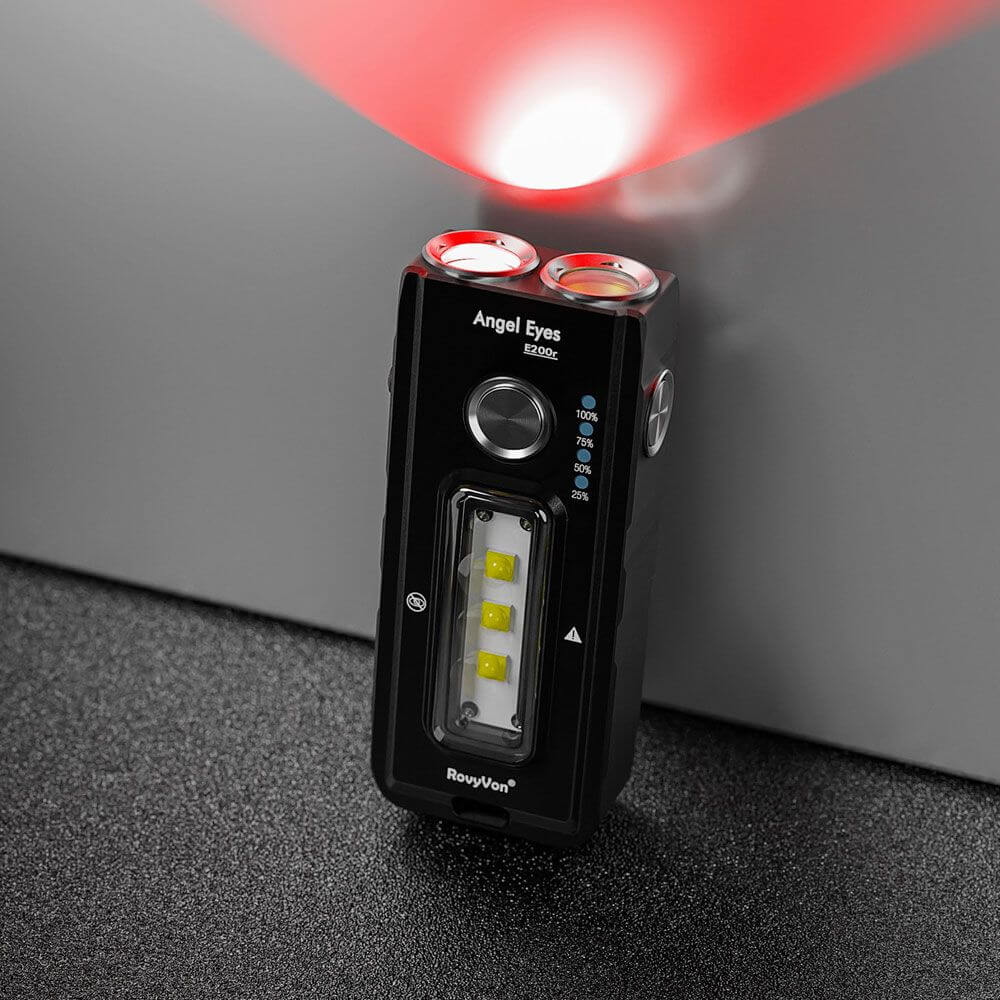 RovyVon Angel Eyes E200r Red and Blue Side